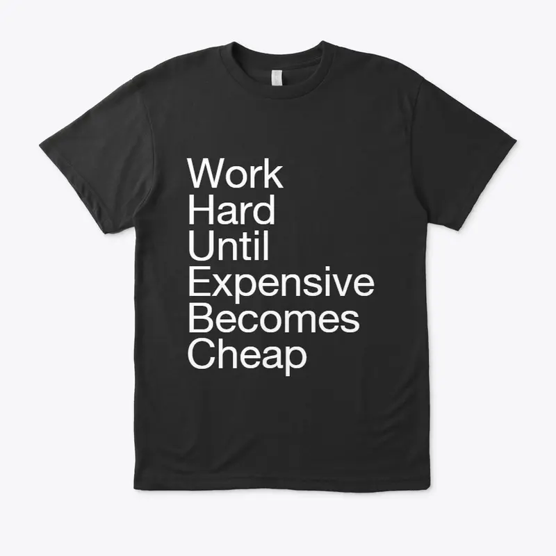 (Black) Hard Work Tee